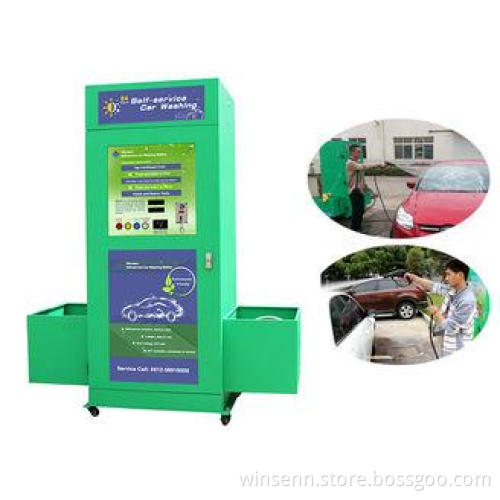 Outside Self Service Car Wash Machine Station for Cleaning